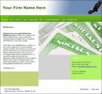 ESQSites123 Template: Social Security