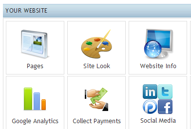 Your Website Dashboard Site Look Icon